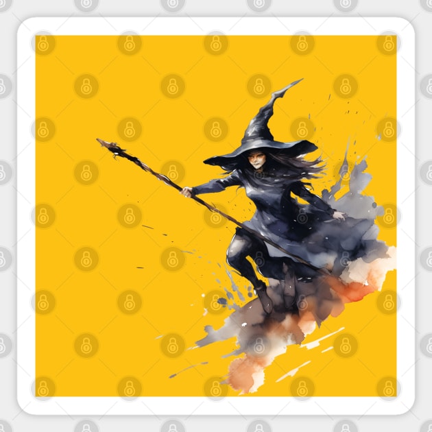 Halloween witch Sticker by ShopBuzz